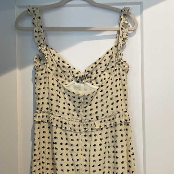 For Love of Lemons Heart Print Mini Dress - Picture 6 of 7